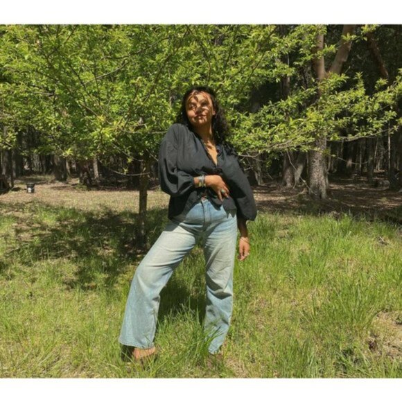 NWT Doen x Dronme Jeans in Kims Wash sz 32 - Picture 3 of 15